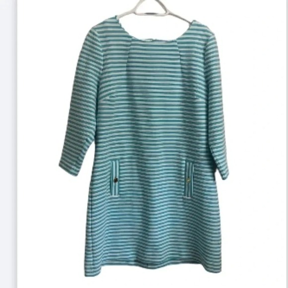 Lilly Pulitzer Dresses & Skirts - Lilly Pulitzer Blue Striped Dress